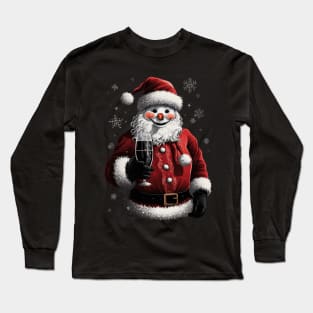 Santa snowman Long Sleeve T-Shirt